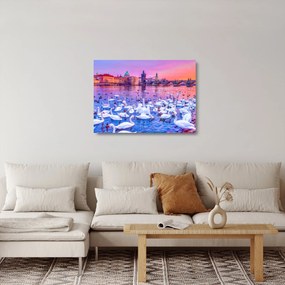 Üveg kép - Prága (70x50 cm)