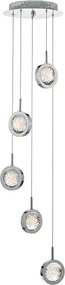 Dar Lighting LIVIA LIV0550 Függőlámpa 5x4W/LED 3000K 1247LM IP20