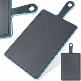 Konyhai vágódeszka Élelmiszerek Műanyag Szürke