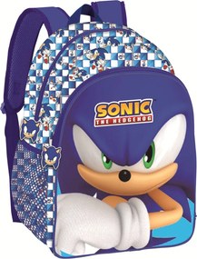 Sonic a sündisznó Modern iskolatáska, táska 40 cm