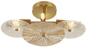 Searchlight 88210-6BZ - Fali lámpa WAGON WHEEL 6xG9/33W/230V réz