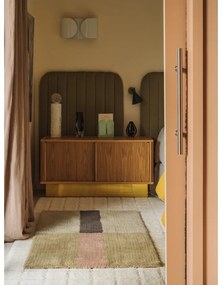 Kézi szövésű gyapjú szőnyeg 80x140 cm Chroma Dusty Pink – Lorena Canals