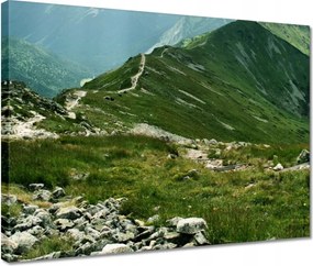 Vászonkép 40x30 Tátra Lengyel hegyek Kilátás