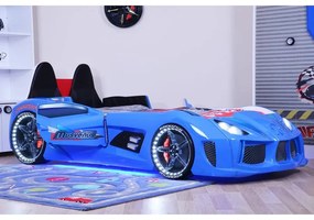 Autós gyerekágy Mnv3 - Blue