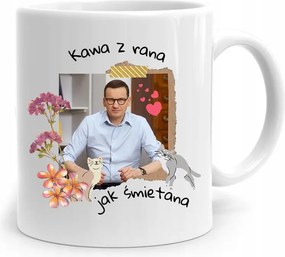 Bögre Politikus Miniszterelnök Mateusz Morawiecki Pis