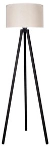 Duolla Duolla - Állólámpa 1xE27/60W/230V átm. 44 cm krémes/wenge DU82658SC