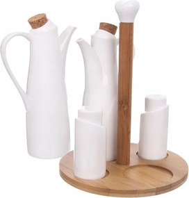 Fűszertartó szett só-bors adagoló ecet palack