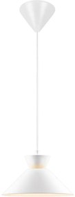 Nordlux - Csillár zsinóron DIAL 1xE27/40W/230V átm. 25 cm fehér