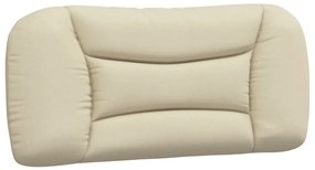 krémszínű szövet fejtámla párna 90 cm