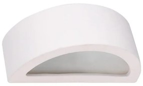 Sollux SL.1459 - Fali lámpa ATENA 1xE27/15W/230V 30 cm fehér