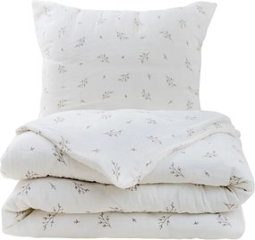 Matex Ágacska muszlin ágyneműhuzat, 140 x 200 cm, 70 x 90 cm