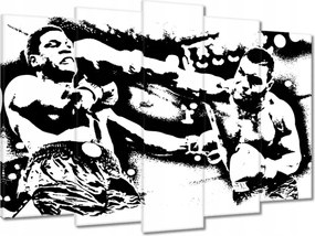 Vászonkép 70x50 Mike Tyson Boxer Harc