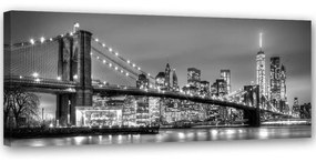 Gario Vászonkép Brooklyn híd Méret: 90 x 30 cm