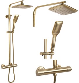 zuhanyszett REA Tom brush gold