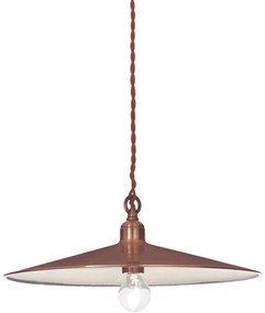 Ideal Lux - Csillár zsinóron CANTINA 1xE27/42W/230V átm. 35 cm réz