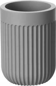 Szürke Geometrikus Kefe Bögre Fürdőszoba Paszta Stílusos Szilárd