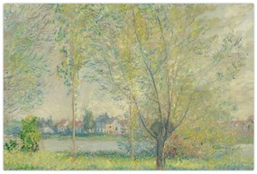 Kép - Claude Monet, The Willows, reprodukciók (90x60 cm)