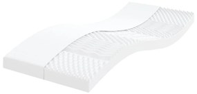 fekete kihúzható műbőr heverő matraccal 90 x 200 cm