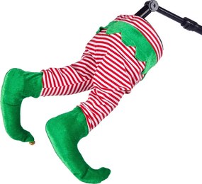 X-MAS mozgó dekoráció, manóláb
