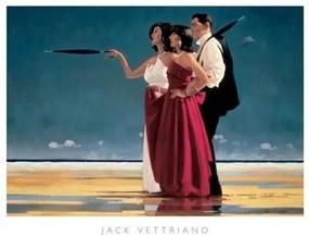 Művészeti nyomat The Missing Man II, 1998, Jack Vettriano