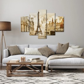 Kép - Párizsi műemlékek (150x105 cm)