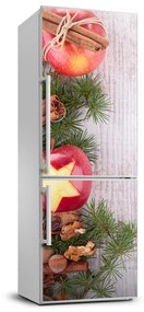 Hűtőre ragasztható matrica Christmas alma FridgeStick-70x190-f-68668520