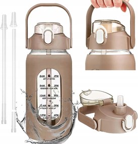 Motivációs üveg kulacs kulacs többször felhasználható szilikon tok 950ml