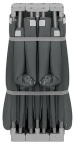 Lionelo - FLORENCE játszókeret Szürke Grafit