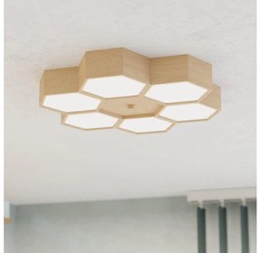 Eglo 98863 - Mennyezeti lámpa MIRLAS 6xE27/9W/230V