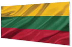 Akrilkép a Litvánia lobogója 100x50 cm
