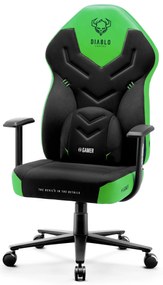 Diablo X-Gamer 2.0 Gamer szék Átlagos méret: fekete-zöld