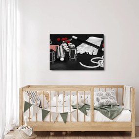 A mágus felszerelésének képe (90x60 cm)