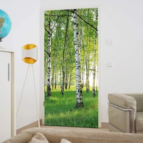 Fotótapéta ajtóra BIRCH GROVE 86x200 cm
