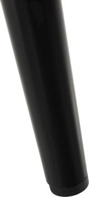 Szék, ekobőr zöld/fekete, HAZAL