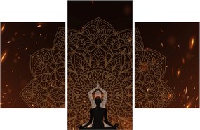 Kép - Meditáció (90x60 cm)