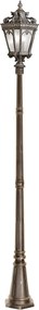 Kichler TOURNAI KL-TOURNAI-5XL Utcai lámpa 3x60W/E14 IP44