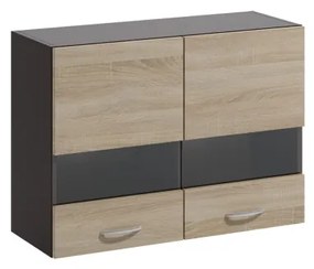 LIVIA LV-01/G 80 W/Dulap de bucătărie superior