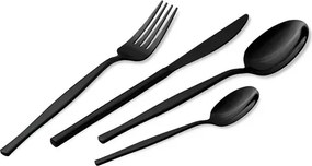 BerlingerHaus 24 részes evőeszköz készlet Matte Black Collection BH/3066