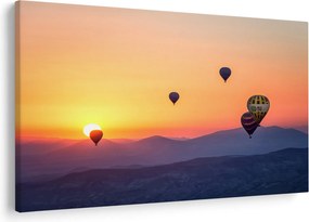 Hőlégballon képe (90x60 cm)