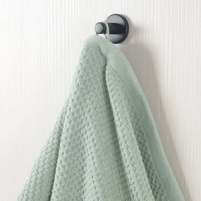 Goldea pamut frotír törölköző / fürdőlepedő micro pure - eukaliptusz 30 x 50 cm