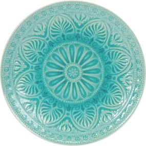SUMATRA tányér Ø 14 cm, türkiz