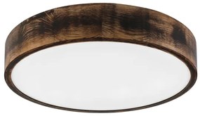 Brilagi - LED mennyezeti lámpa CARVALHO SMOKEY LED/36W/230V tölgy átm. 47,5 cm