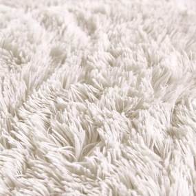 Fehér kétszemélyes-hosszabbított mikroplüss ágyneműhuzat 230x220 cm Cuddly – Catherine Lansfield
