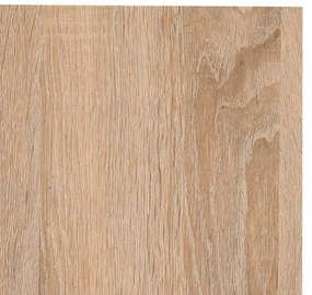 fekete szerelt fa kisasztal 55 x 35 x 66 cm