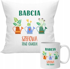 Ajándék Nagymamáknak Névnapra Születésnapra Párna Bögre A Kert Főnöke