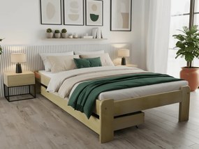 ADA ágy 80x200 cm, fenyőfa Ágyrács: Ágyrács nélkül, Matrac: Matrac nélkül