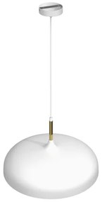 Brilagi - Csillár zsinóron ABRAHAM 1xE27/60W/230V átm. 45 cm fehér