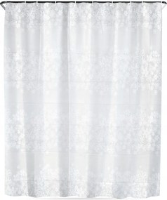 Zuhanyfüggöny 180 x 180 cm Vilde Vízálló Peva Virágmintás