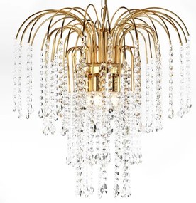 ONLI - Csillár láncon PIOGGIA 5xE14/6W/230V arany