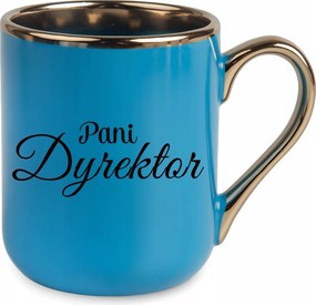 Kék Elegáns Bögre Igazgatónőnek Születésnapi Ajándék Névnapra